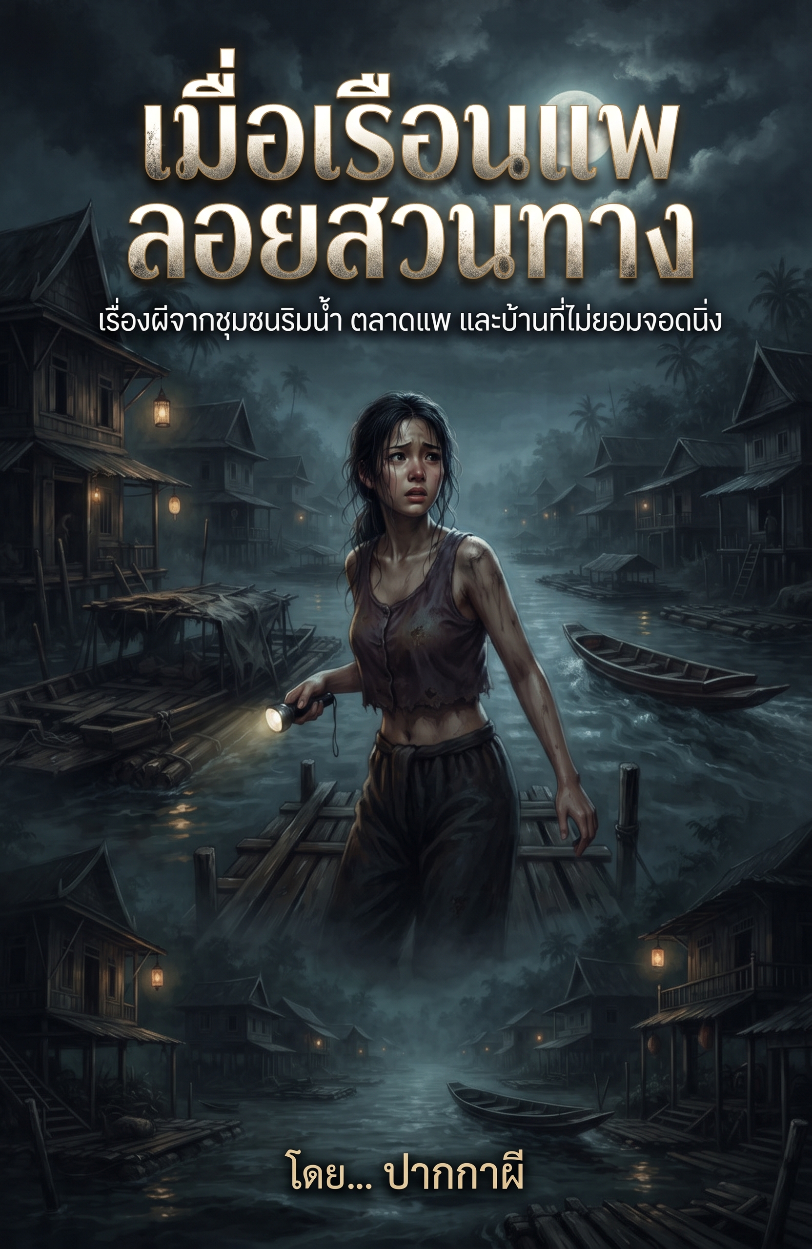 ปก เมื่อเรือนแพลอยสวนทาง