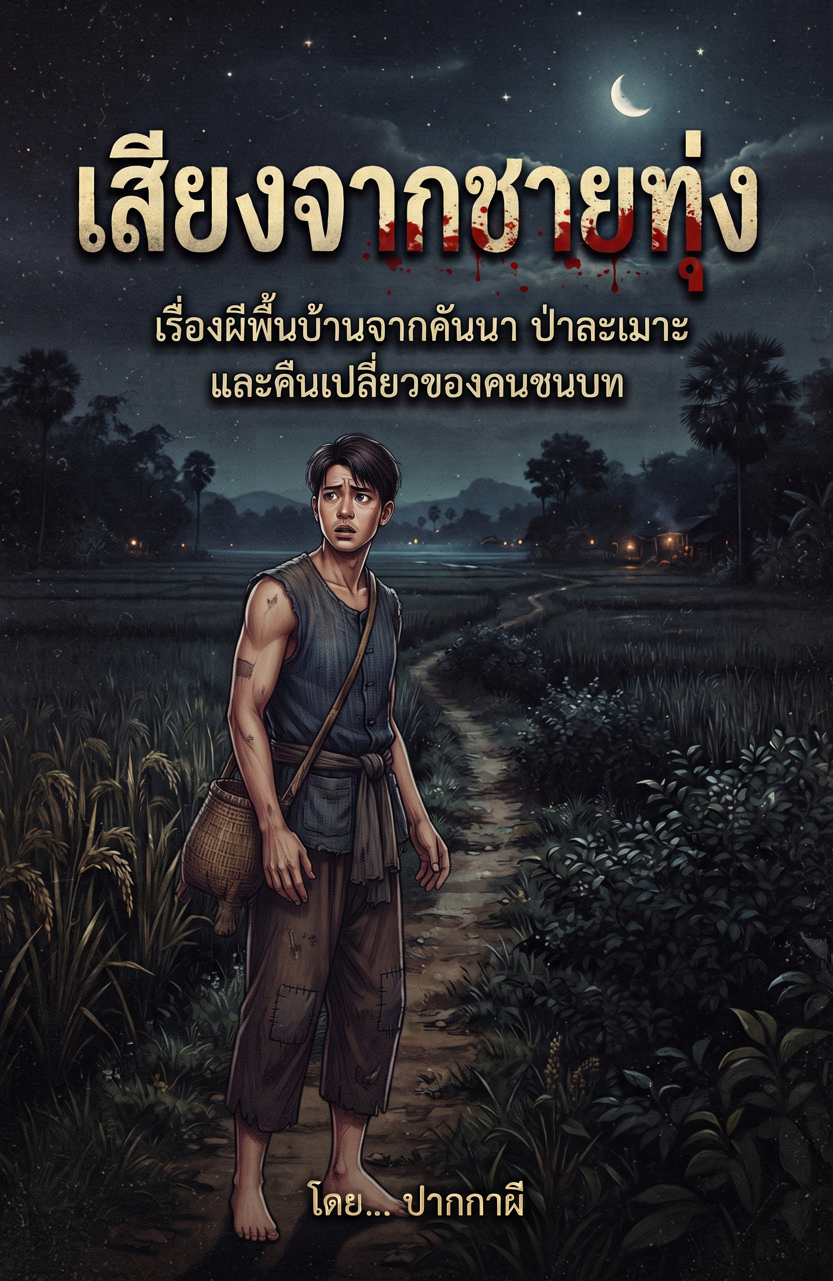 ปกหนังสือ เสียงจากชายทุ่ง
