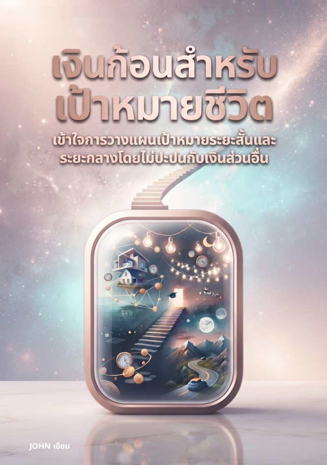 ปก เงินก้อนสำหรับเป้าหมายชีวิต